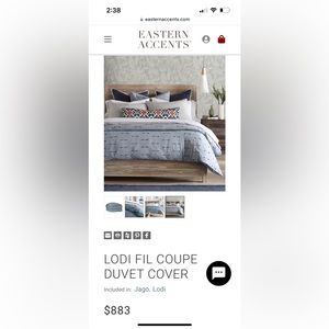 Thom Filicia Duvet and Cover